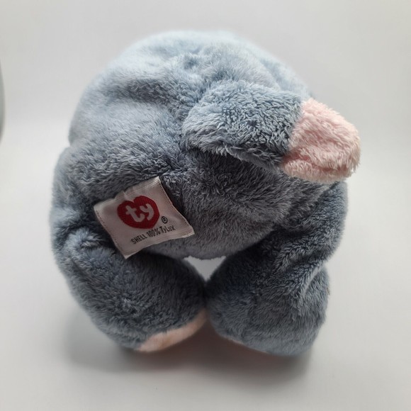 TY Pluffies Tylux Winks the Elephant Stuffed Animal Plush - Picture 9 of 11